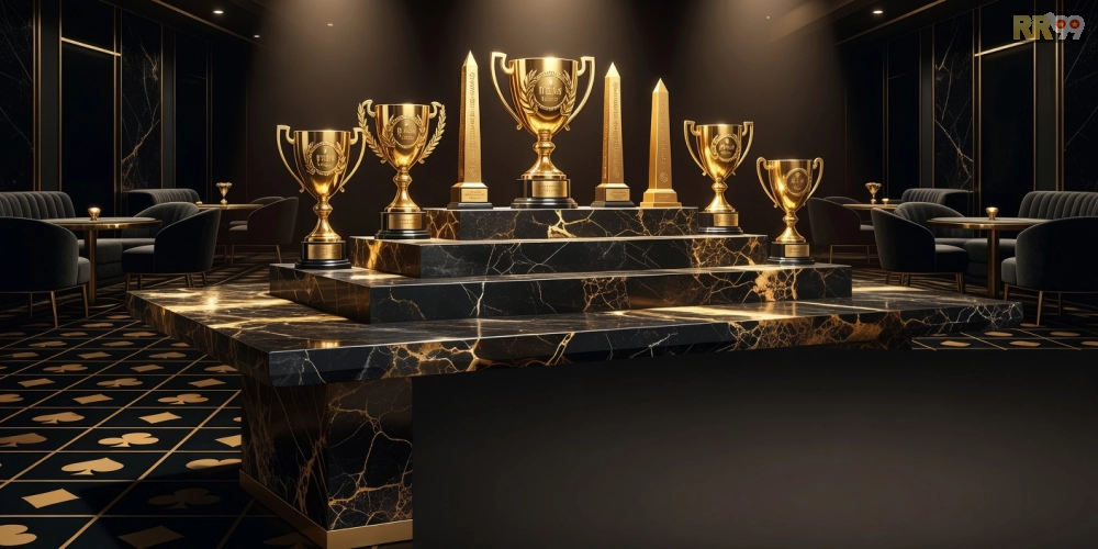 Hình ảnh đánh giá casino 69 elite với biểu tượng uy tín và người chơi hài lòng