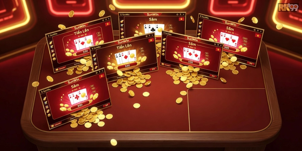 Top game bài đổi thưởng SunWin với giao diện sống động và các ván chơi hấp dẫn